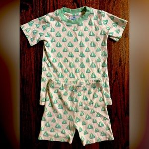 EUC EYELET & IVY Pima cotton size 5 short sleeve PJs